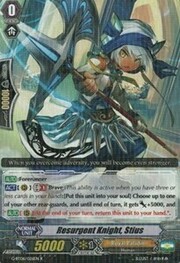 Resurgent Knight, Stius