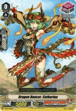 Dragon Dancer, Catharina Card Front