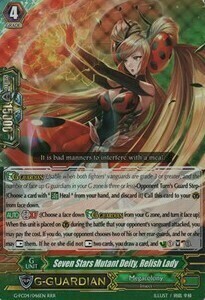 Seven Stars Mutant Deity, Relish Lady Card Front