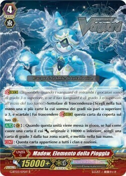 Rain Element, Madew Card Front