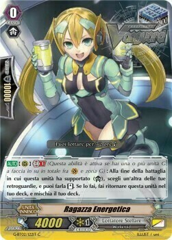 Energy Girl Card Front