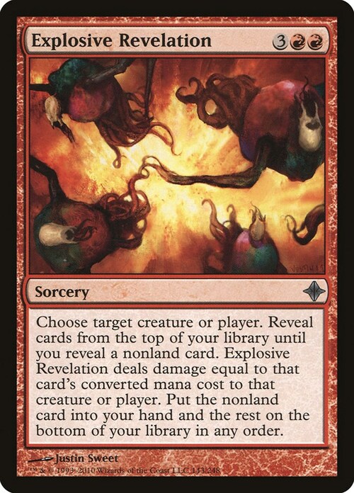 Explosive Revelation Card Front