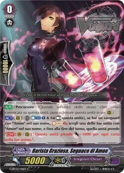 Amon's Follower, Barmaid Grace Card Front