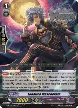 Lunatic Masquerade Card Front