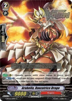 Dragon Dancer, Arabella Card Front