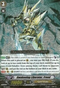 Awakening Liberator, Freed Card Front