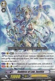 Goddess of Law, Justitia [G Format]