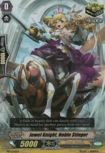 Jewel Knight, Noble Stinger Card Front