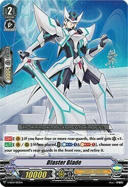 Blaster Blade Card Front