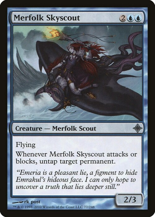 Merfolk Skyscout Card Front