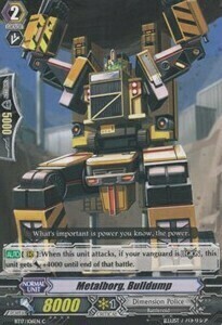 Metalborg, Bulldump Card Front