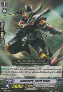 Metalborg, Death Blade Card Front