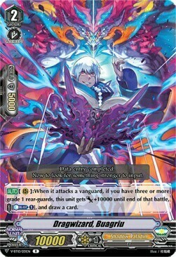 Dragwizard, Buagriu Card Front