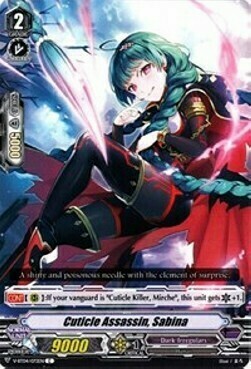 Cuticle Assassin, Sabina Card Front