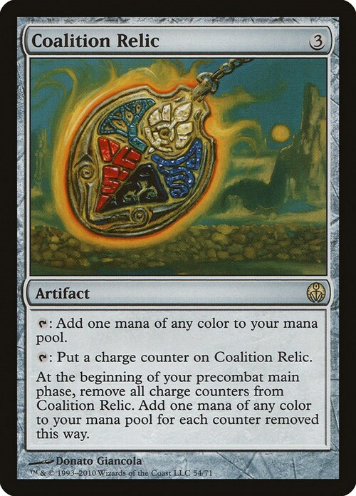 Coalition Relic Card Front