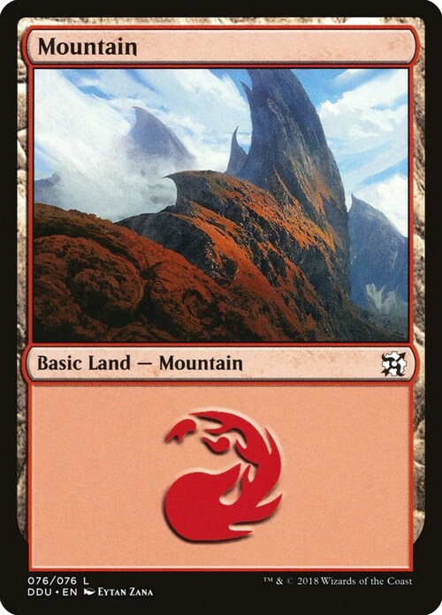 Mountain Card Front