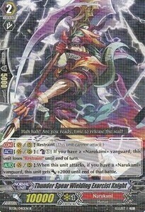 Thunder Spear Wielding Exorcist Knight Card Front