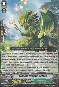 Arboros Dragon, Ratoon Card Front