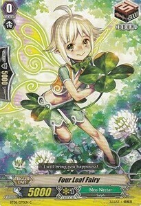 Four Leaf Fairy Card Front