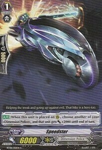 Speedster Card Front