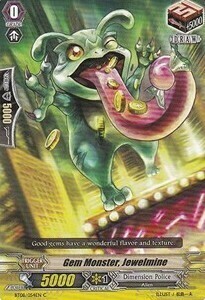 Gem Monster, Jewelmine Card Front