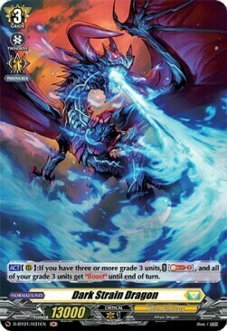 Dark Strain Dragon Card Front