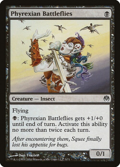 Phyrexian Battleflies Card Front