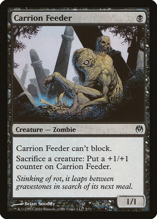 Carrion Feeder Card Front