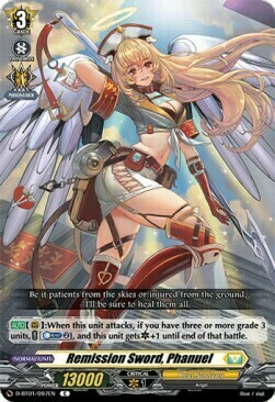 Remission Sword, Phanuel Card Front