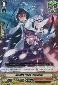 Stealth Fiend, Yukihime Card Front