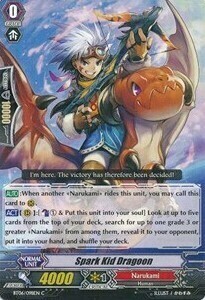 Spark Kid Dragoon Card Front