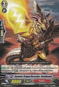 Demonic Dragon Berserker, Kumbhanda Card Front