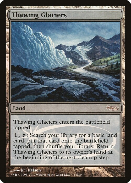 Thawing Glaciers Card Front