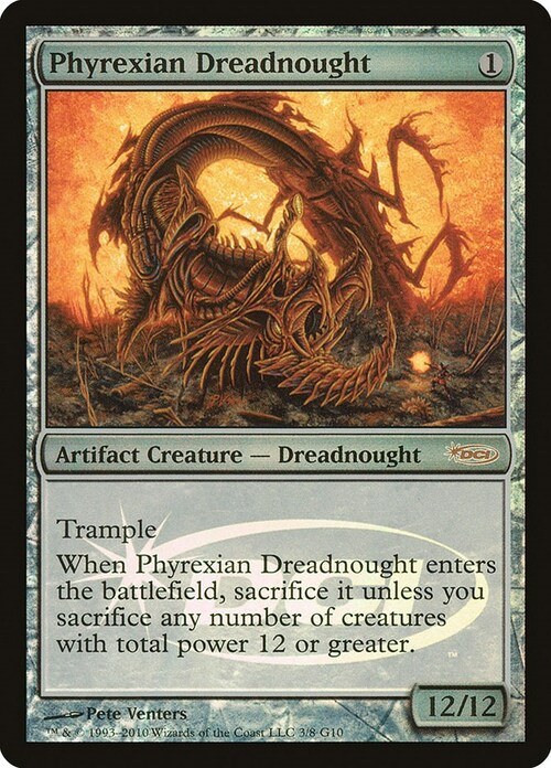 Phyrexian Dreadnought Card Front