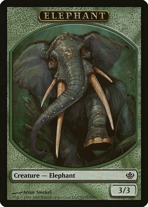 Elephant Card Front