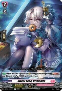 Sweet Tone, Kriemhild Card Front