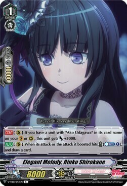 Elegant Melody, Rinko Shirokane Card Front