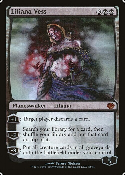 Liliana Vess Card Front