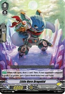 Little Hero Dracokid Card Front