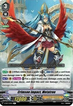 Crimson Impact, Metatron Card Front