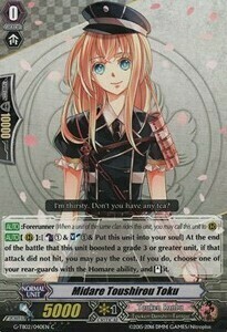 Midare Toushirou Toku Card Front