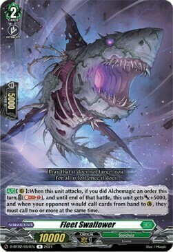 Fleet Swallower Card Front