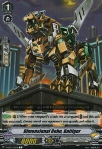 Dimensional Robo, Daitiger Card Front