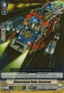 Dimensional Robo, Gorescue Card Front