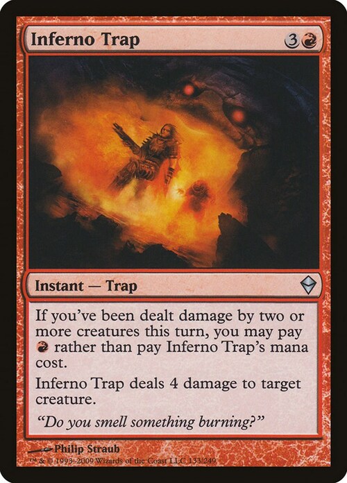 Inferno Trap Card Front