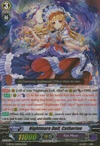 Nightmare Doll, Catherine Card Front