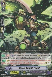 Steam Knight, Lugal Card Front