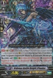 Arduous Battle Knight, Claudas [G Format]