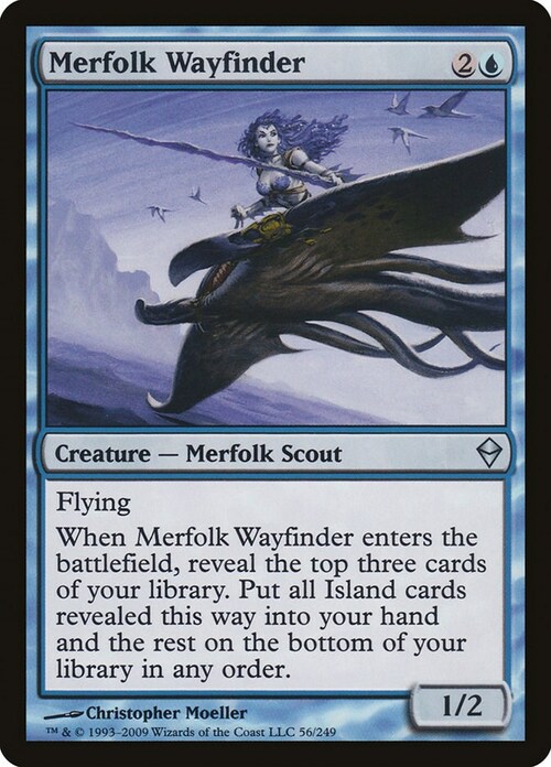 Merfolk Wayfinder Card Front