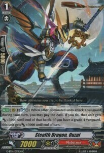 Stealth Dragon, Ouzai Card Front